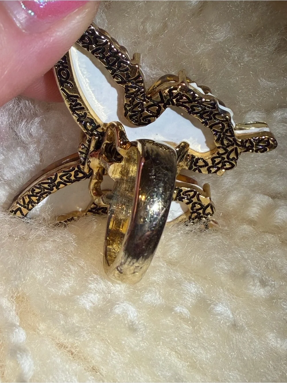 Betsey Johnson whimsical butterfly